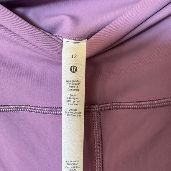 Lulumenon Crop Leggings Size 12 - Picture 6 of 8